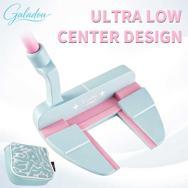 Golf Equipment Beginners - Putter de golf azul y rosa