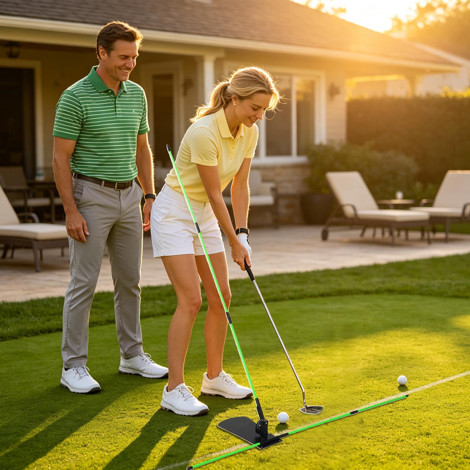 Entrenador de plano de swing d - Golf Equipment Beginners reseña y precio